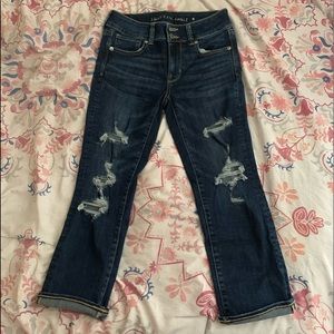 American Eagle Outfitters Artist Crop Jeans
